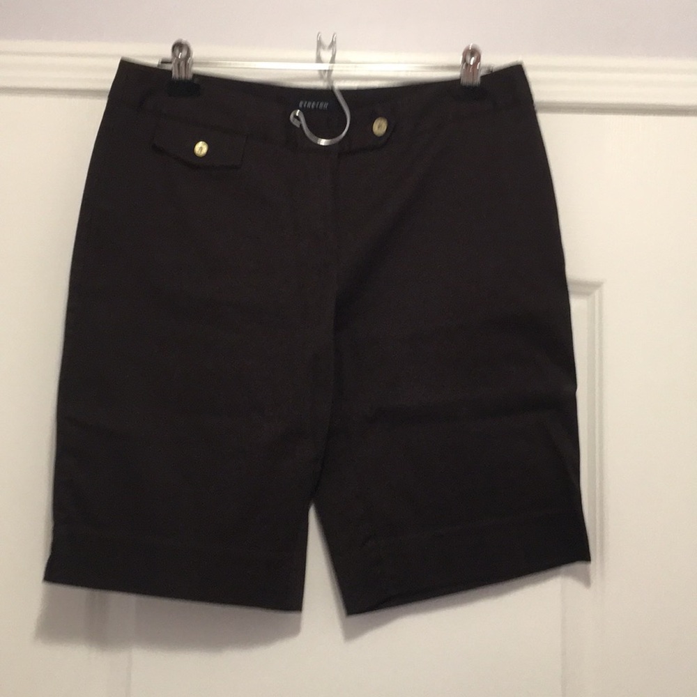 Jones New York Chocolate dress shorts